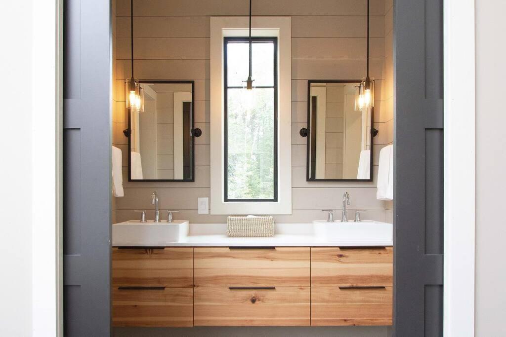 New Rustic Modern Cabin At Lutsen Mountains Екстер'єр фото